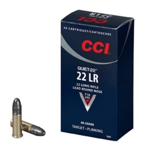 CCI Quiet 22LR Ammo 40 Grain Round Nose Of 5000 Rounds
