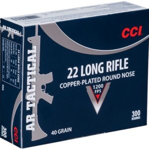 CCI Tactical 22LR Ammo 40 Grain Plated Round Nose Of 5000 Rounds