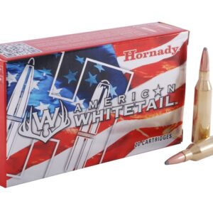 Hornady American Whitetail 243 Winchester Ammo 100 Grain Hornady Interlock Jacketed Soft Point Box of 1000