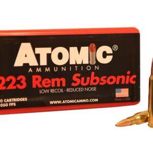 Buy Atomic Subsonic 223 Remington Ammo Germany