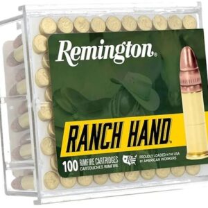 Remington Ranch Hand 22LR Ammo 38 Grain Plated Hollow Point Of 5000 Rounds