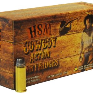HSM Cowboy Action 44 Remington Magnum Ammo 200 Grain Flat Nose Box of 1000