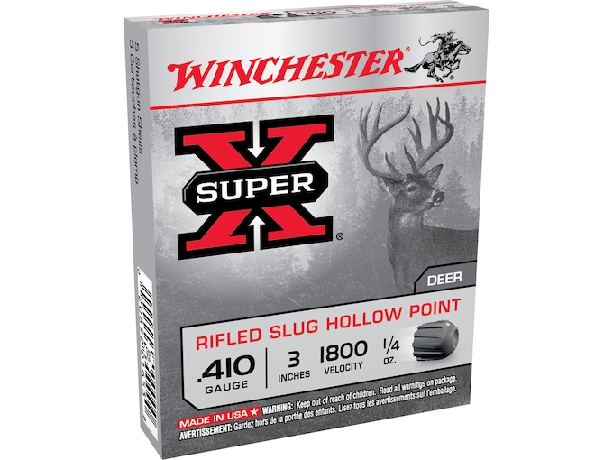 532616.jpg Winchester Super X 410 Rifled Slug 3″ 1/4oz Box of 100