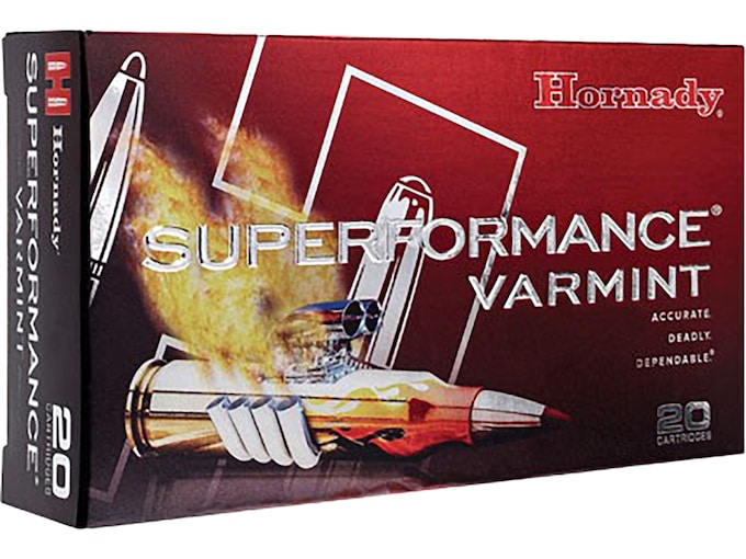 591918.jpg Hornady Superformance Varmint 17 Hornet Ammo 20 Grain Hornady V-Max Polymer Tip Box of 1000