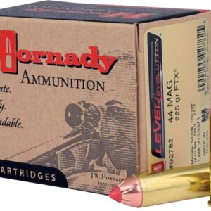 Hornady LEVERevolution 44 Remington Magnum Ammo 225 Grain Hornady FTX Polymer Tip Box of 1000