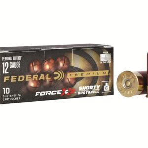 Federal Premium Personal Defense Shorty 12 Gauge Buckshot Ammo 1-3/4″ Box of 100