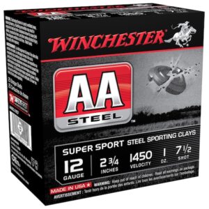 Winchester AA Super Sport 12 Gauge Steel Ammo Bx of 100