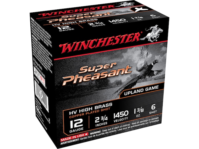 Winchester-Super-Pheasant-High-Velocity-12-Gauge-Copper-Plated-Lead-Ammo.jpg Winchester Super Pheasant High Velocity 12 Gauge Copper Plated Lead Ammo Box of 100