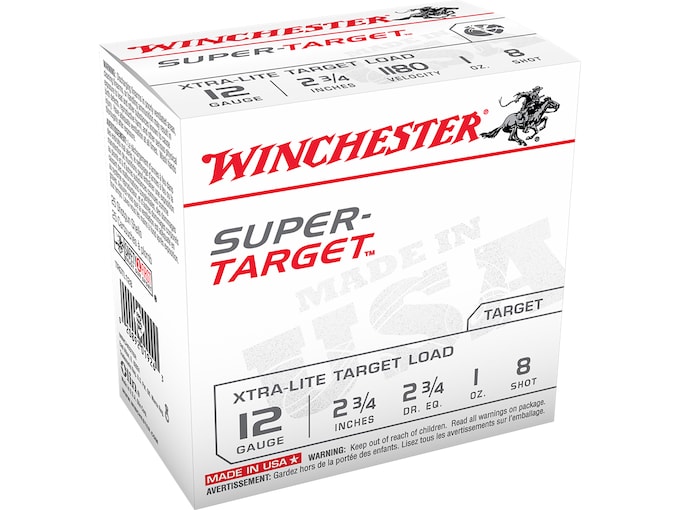 Winchester-Super-Target-Xtra-Lite-Target-12-Gauge-Ammo.jpg Winchester Super Target Xtra-Lite Target 12 Gauge Ammo Box of 100