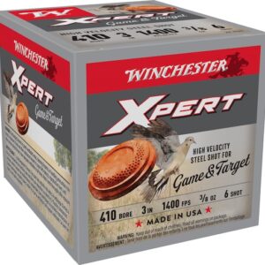 Winchester Xpert Game and Target 410 Steel Ammo Box 100