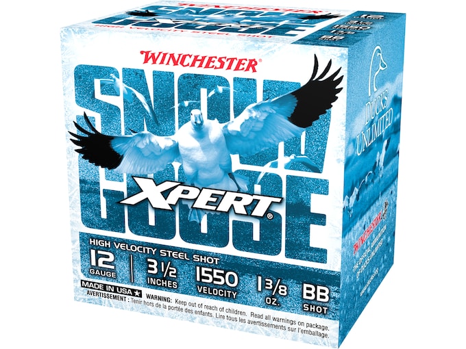 Winchester-Xpert-Snow-Goose-Waterfowl-12-Gauge-Steel-Ammo.jpg Winchester Xpert Snow Goose Waterfowl 12 Gauge Steel Ammo box of 100